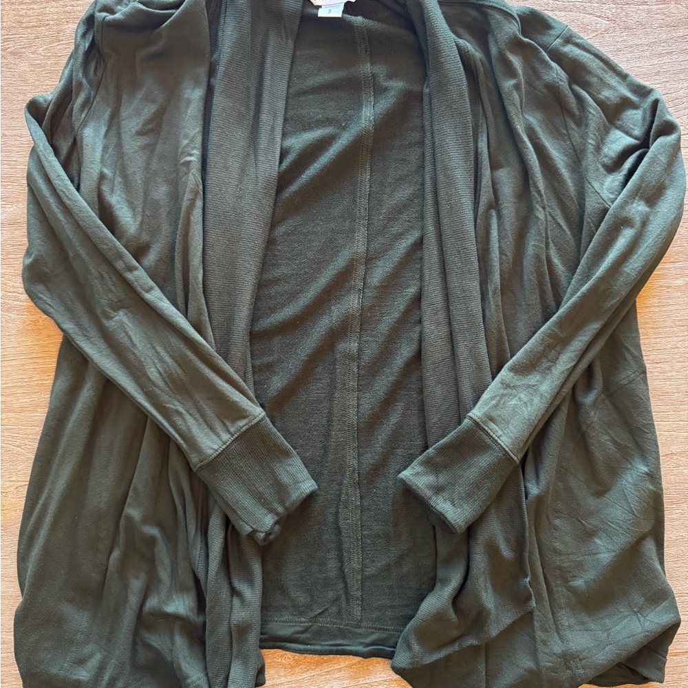 Athleta Dark Olive Women's Cardigan